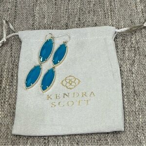 Kendra Scott Faceted Azure Earrings